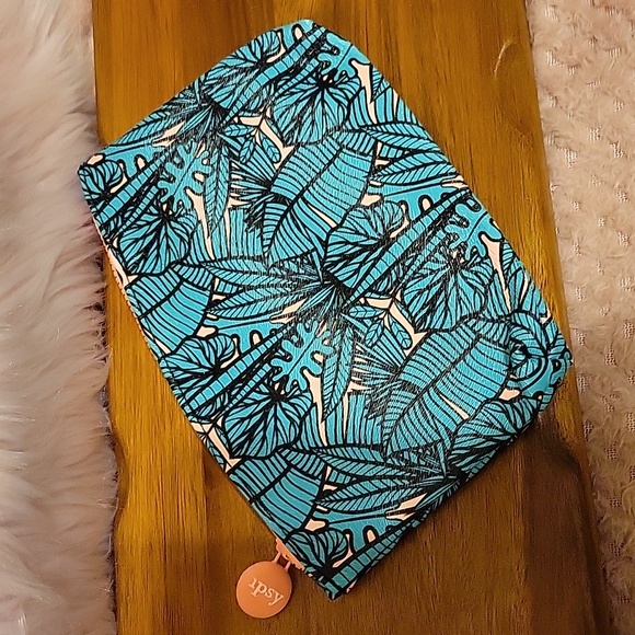 Ipsy Cosmetic Bags Tropical Theme Bundle Set Of 2 - Picture 2 of 5